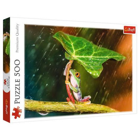Puzzle Trefl 500el Zielony parasol